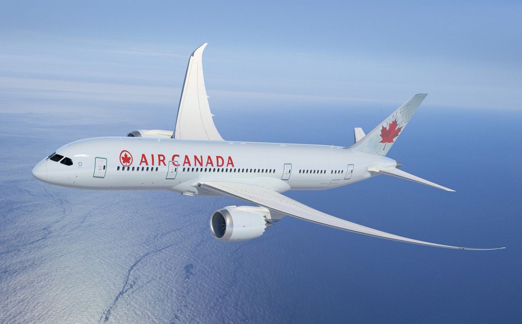 Air Canada High Tech Boeing Dreamliner is less stressful for crew and passengers