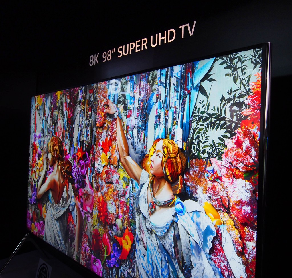 Ready for the special order LG 8K 98 inch Super UHD TV? LG likes to show off.